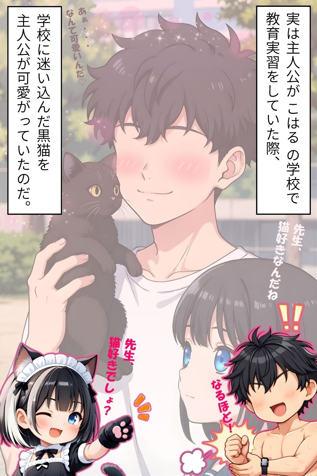 私のはじめて、先生にあげるね（はーと）番外編 〜 猫好き先生を朝から誘惑！元教え子の猫耳メイドがにゃんにゃんご奉仕 〜 サンプル4