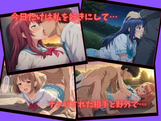 【500P】【寝取られ日誌】彼氏と喧嘩したその後に…女子校生ver 画像3