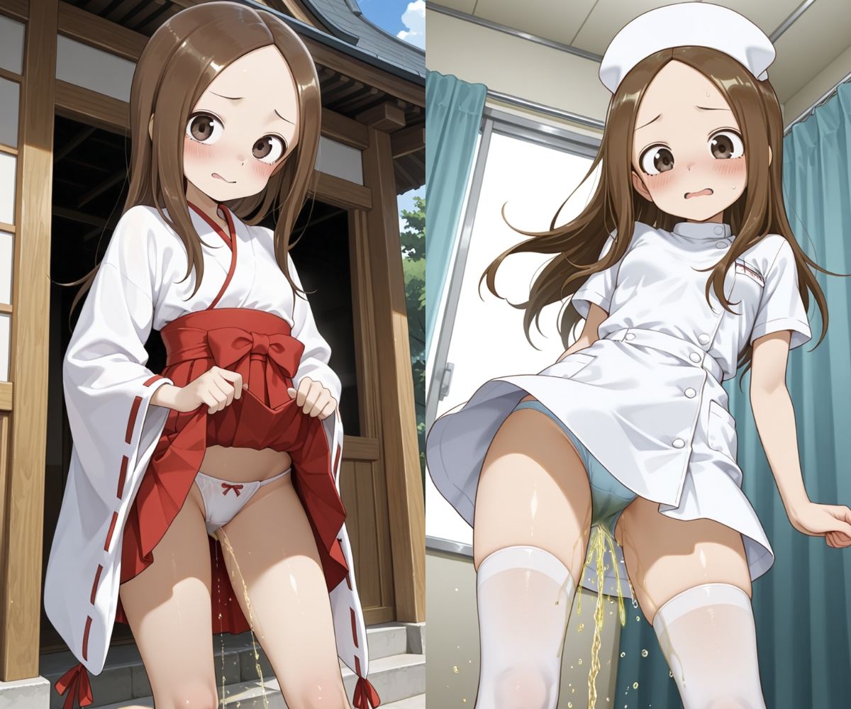 おしっこお漏らしチャレンジ【高〇さん コスプレ編】 画像4