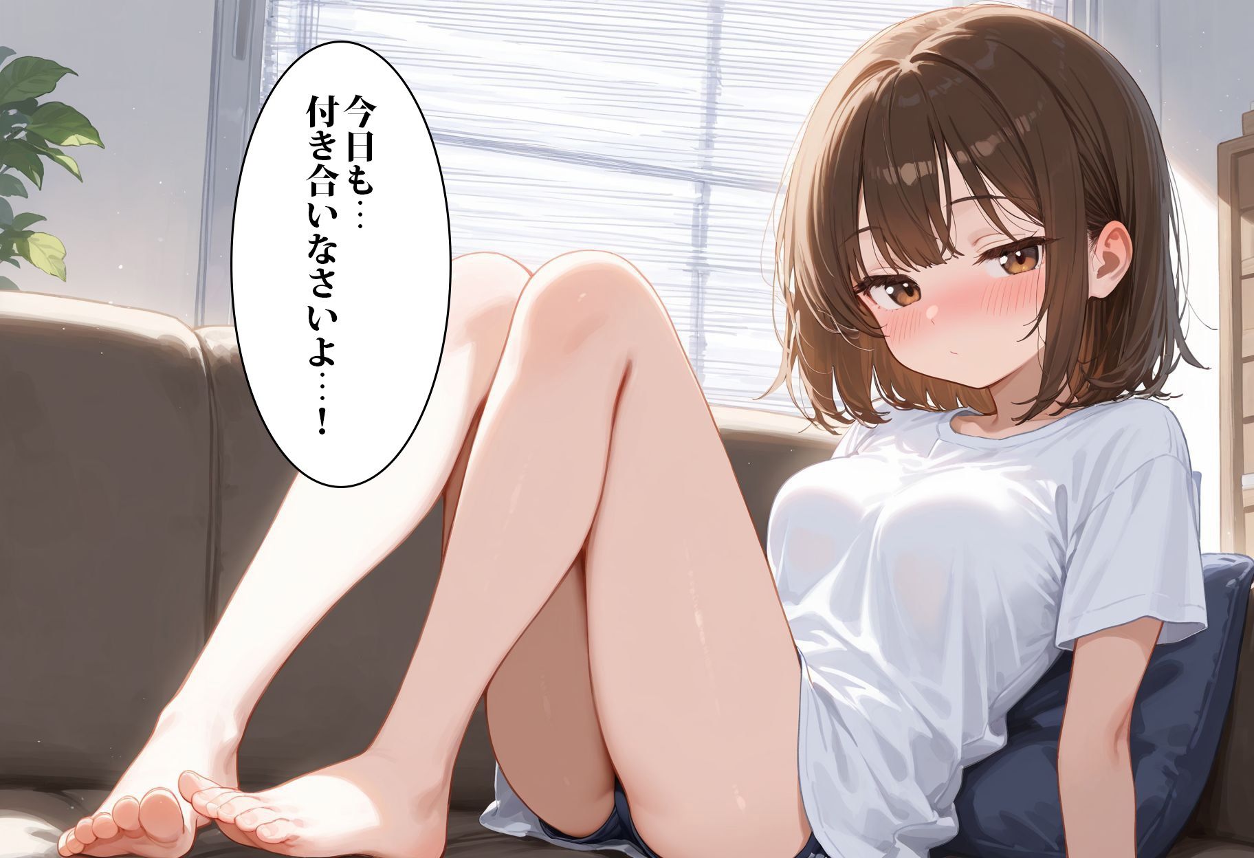 今日も妹にサオをねだられる…!!拒絶できない女王様ゲーム 画像2