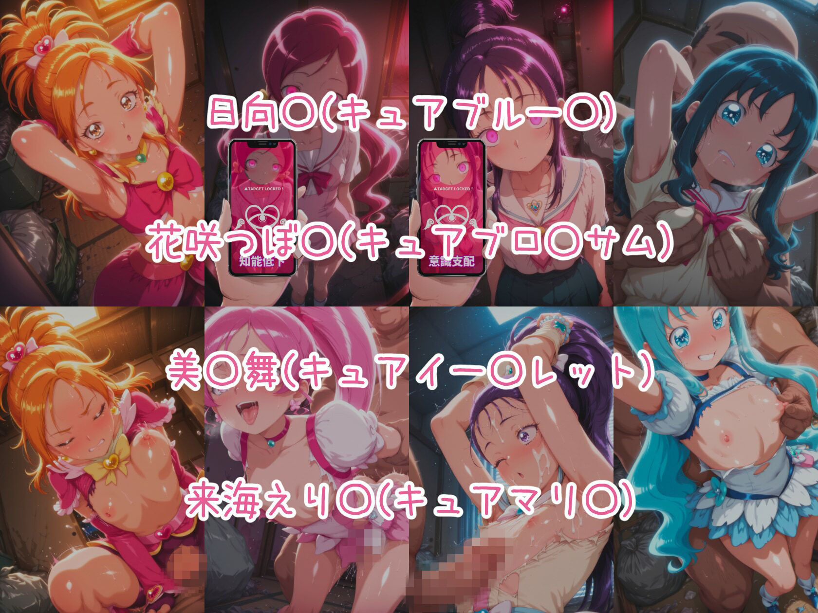 催○スマホで孕ませ洗脳 ―プ○キュア変身ヒロイン限定 第2弾― 画像2