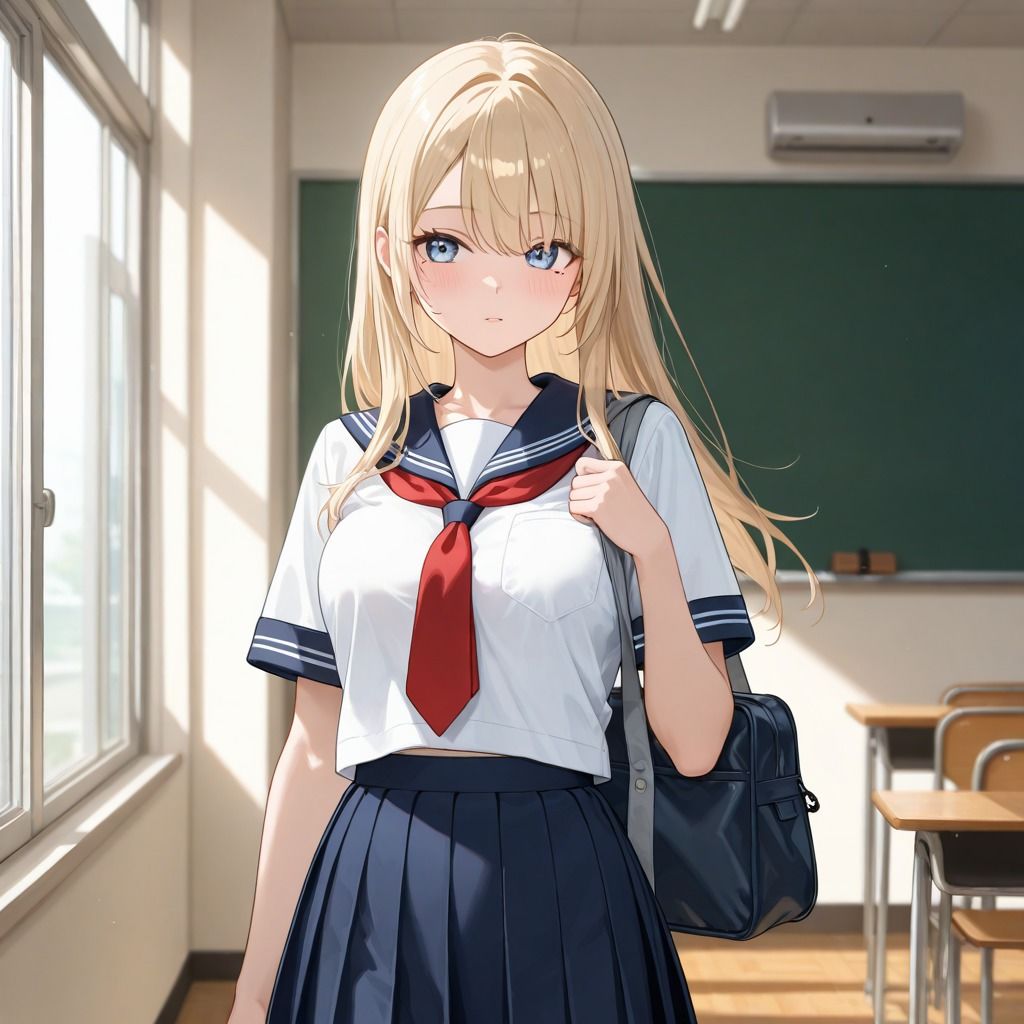 ギャル女子校生メス堕ち 画像1