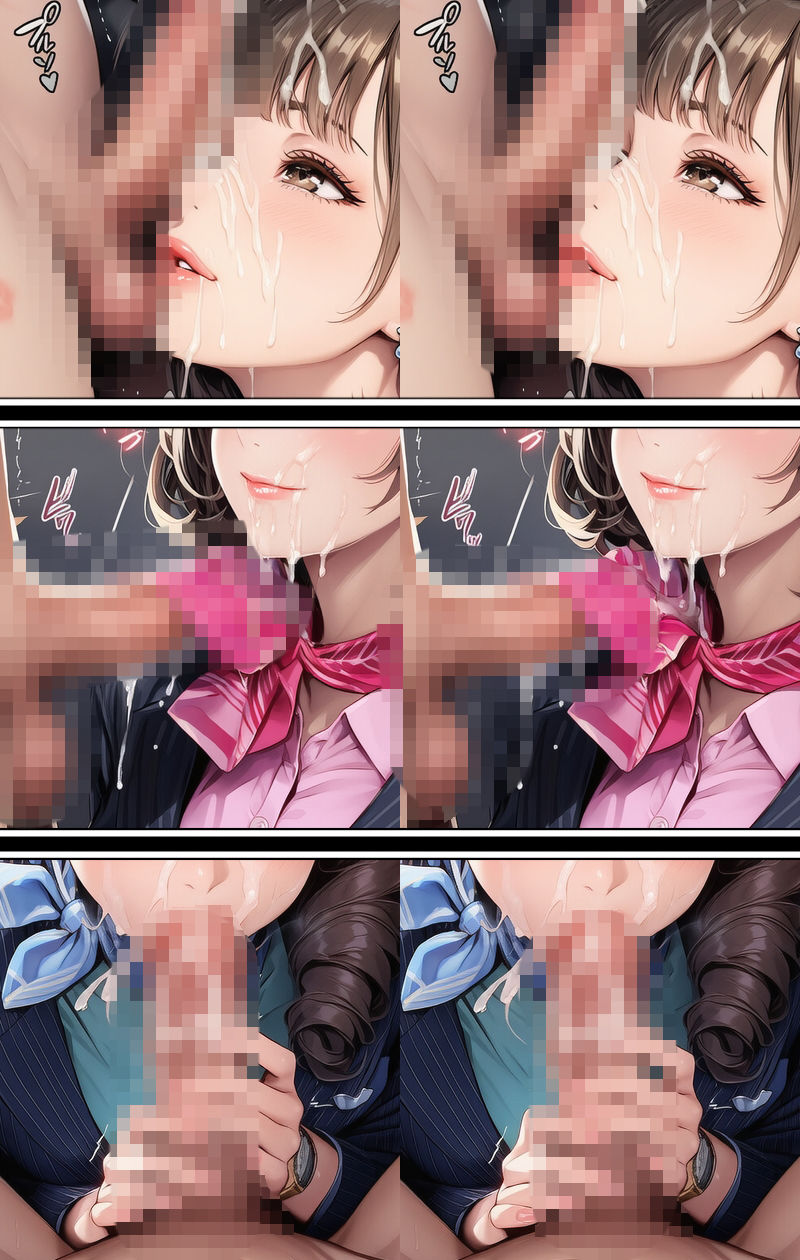 高級美女CA 独占イラマ・制服射精_9