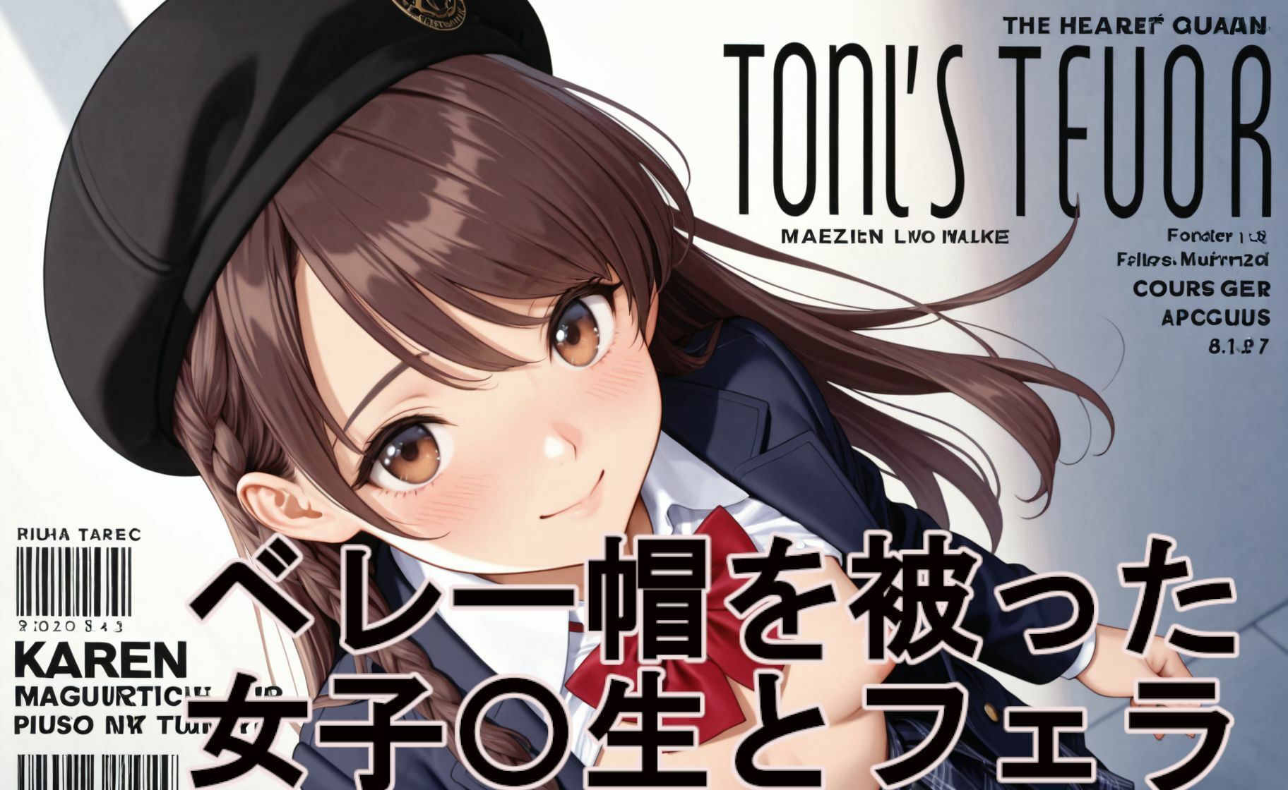 ベレー帽を被った女子〇生の縞パンとフェラ【無料試聴】 35 ベレー帽を被った女子〇生の縞パンとフェラ 画像7