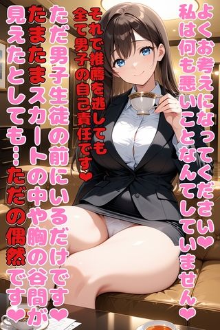 性格最悪女教師に誘惑されて大事な試験を台無しにされる 画像4