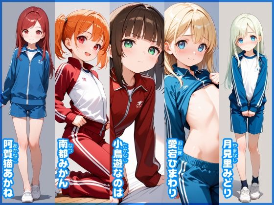 【あおいろ＊グラフィ】芋ジャージ少女15人（2026年4月号） サンプル画像 2