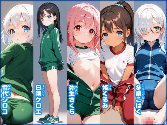 【あおいろ＊グラフィ】芋ジャージ少女15人（2026年4月号） サンプル画像 4