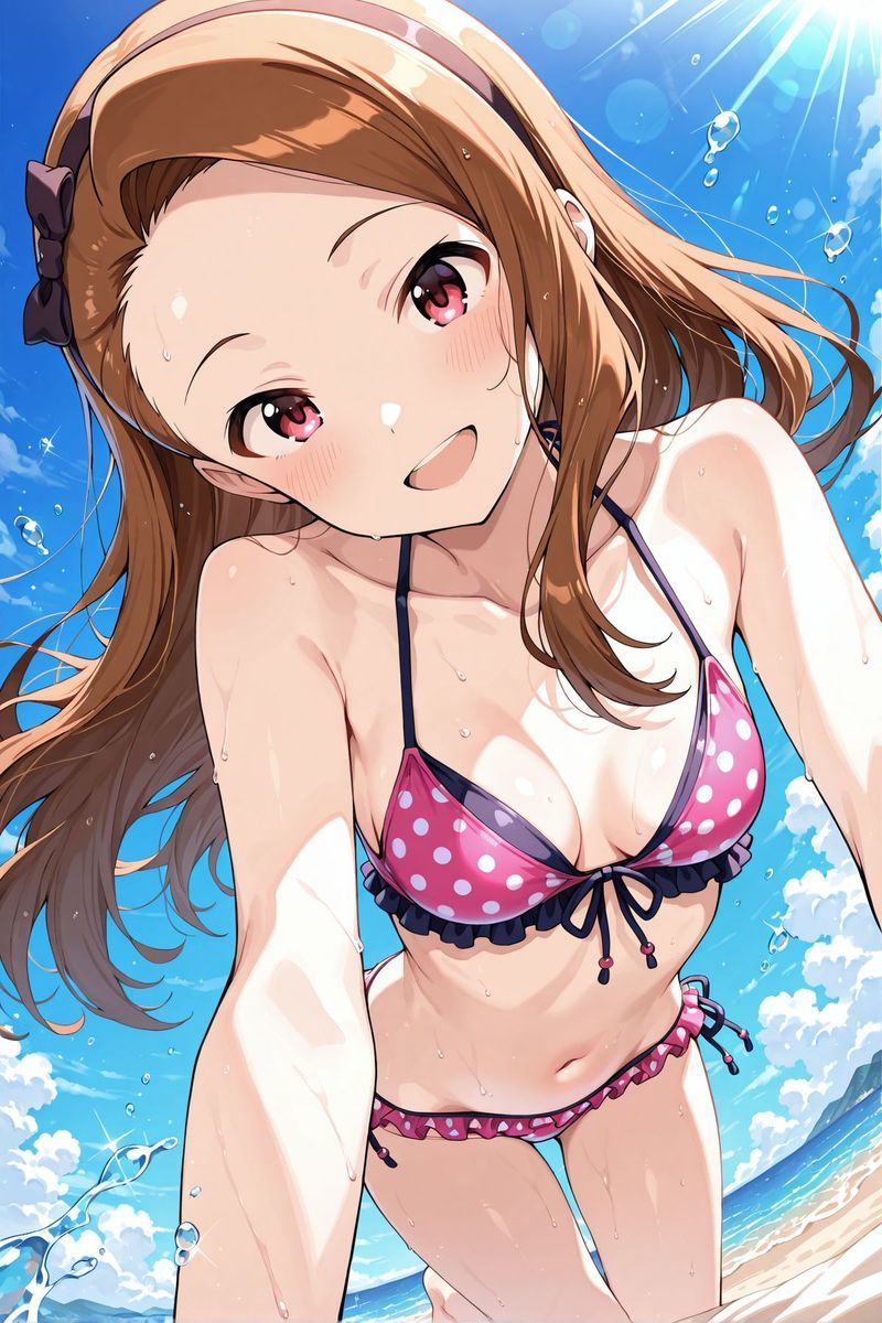 アイドル○スター9  水着に着替えたら サンプル2