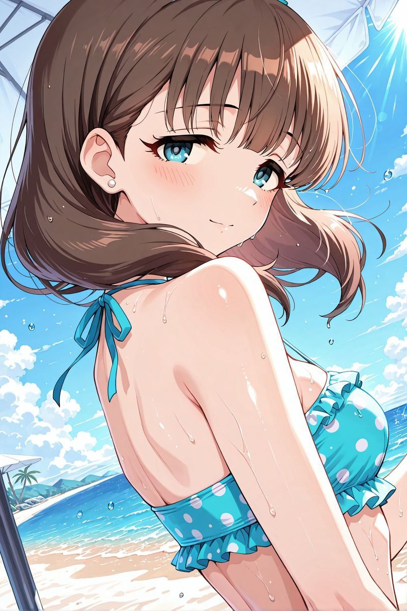 アイドル○スター9  水着に着替えたら サンプル8