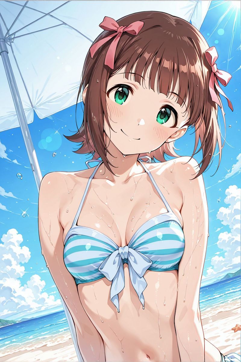 アイドル○スター10  水着に着替えたら サンプル1