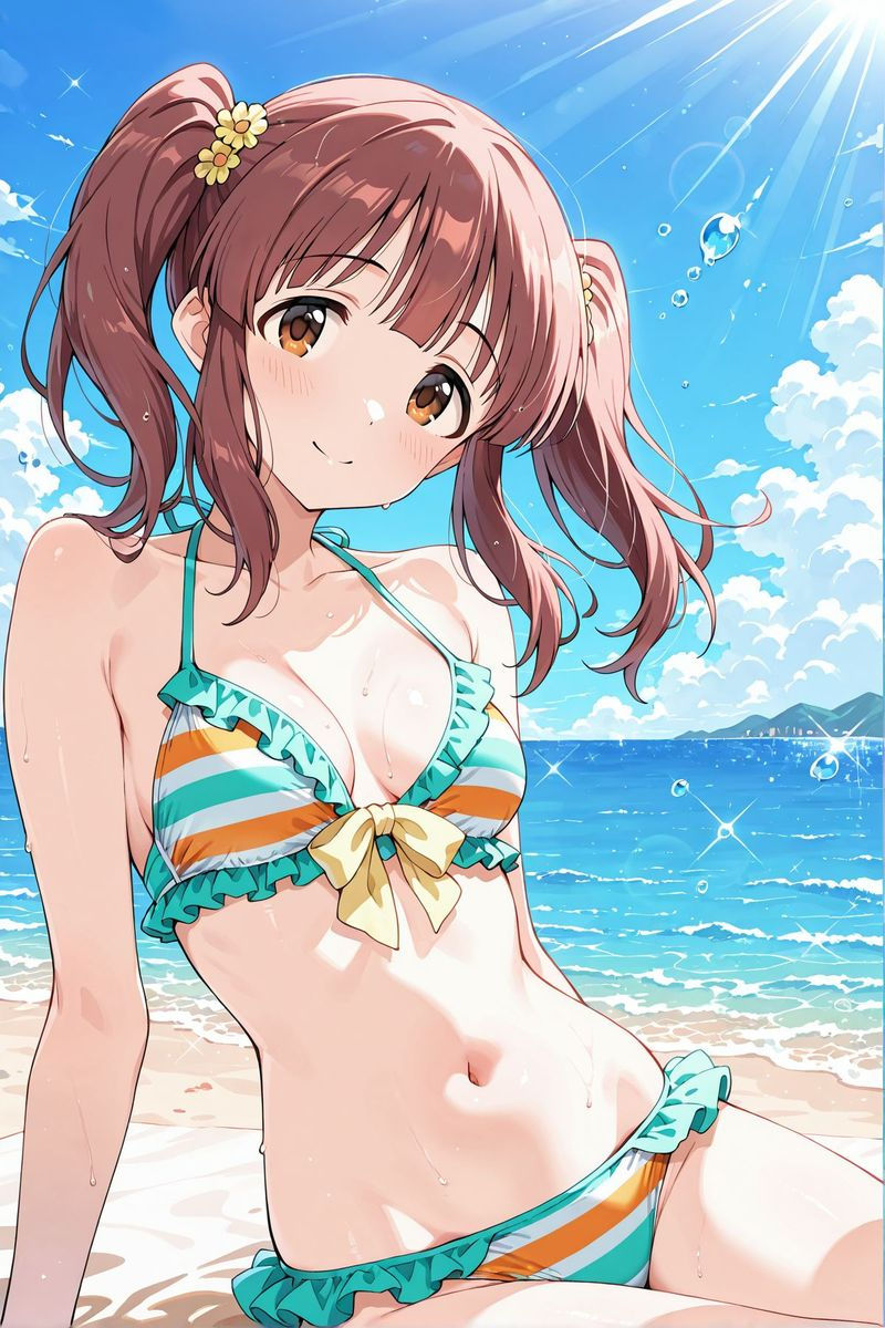 アイドル○スター10  水着に着替えたら サンプル9