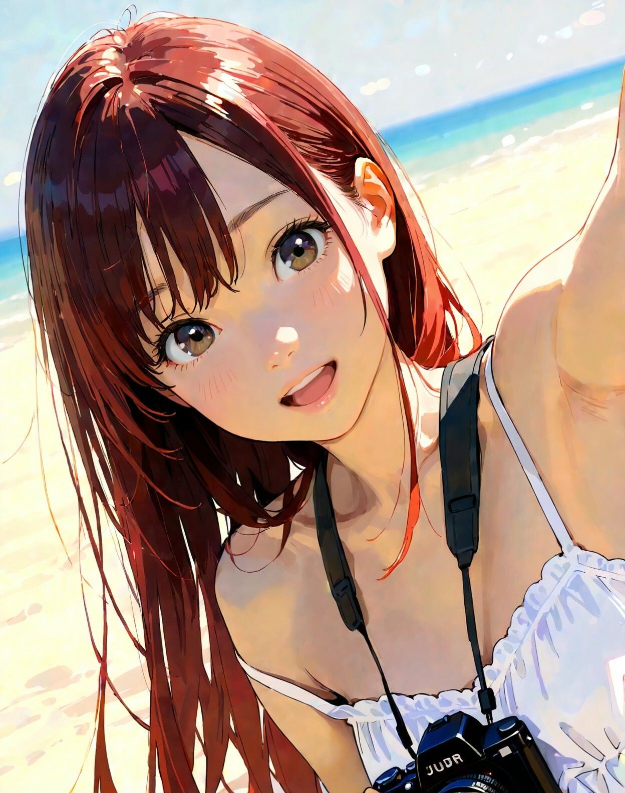 開放的撮影会！ビーチで彼氏とおもいで体験 サンプル画像 2