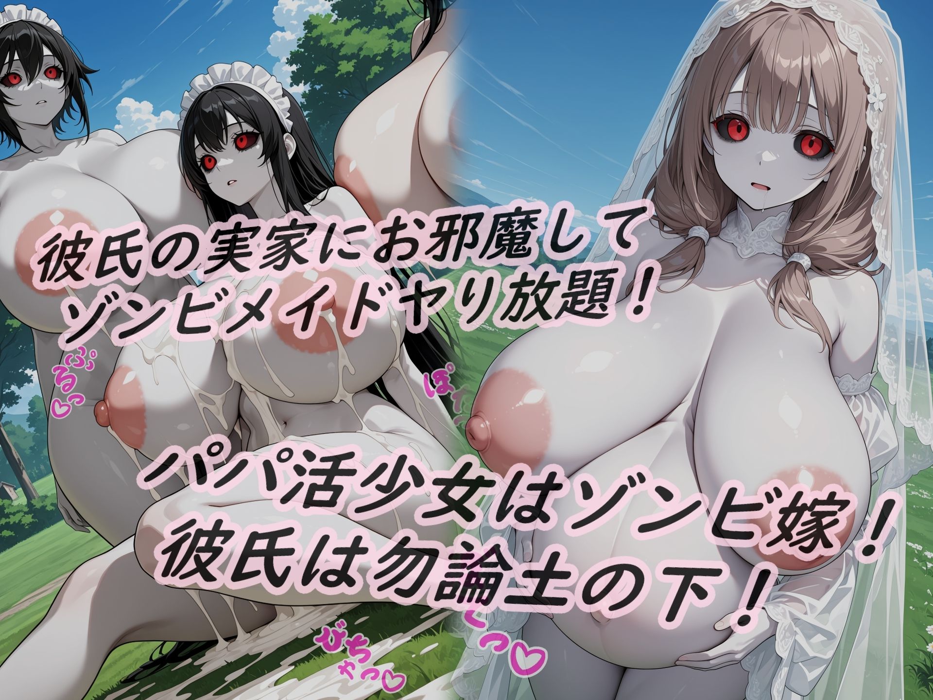 イラストノベル『亡者の溢れる世界で孕ませパパ活NTR』 サンプル4