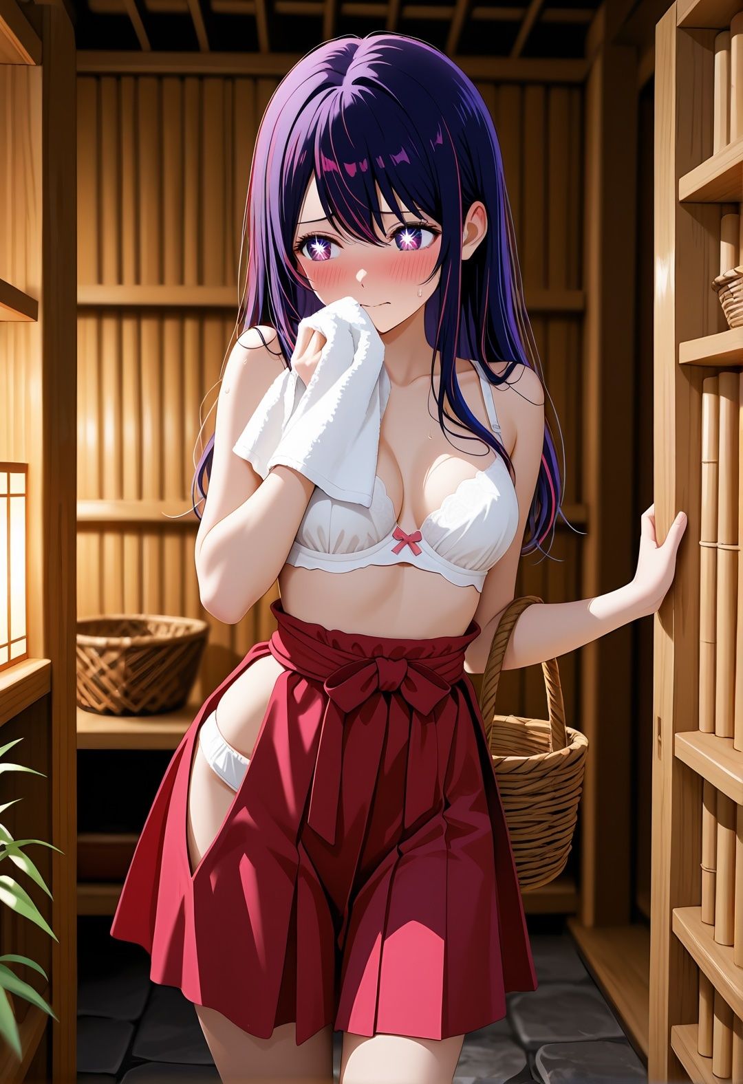 推しの〇・星〇ア〇が温泉旅館で赤縄拘束！巨漢おやじ達に輪●乱交され連続イキ地獄 画像1