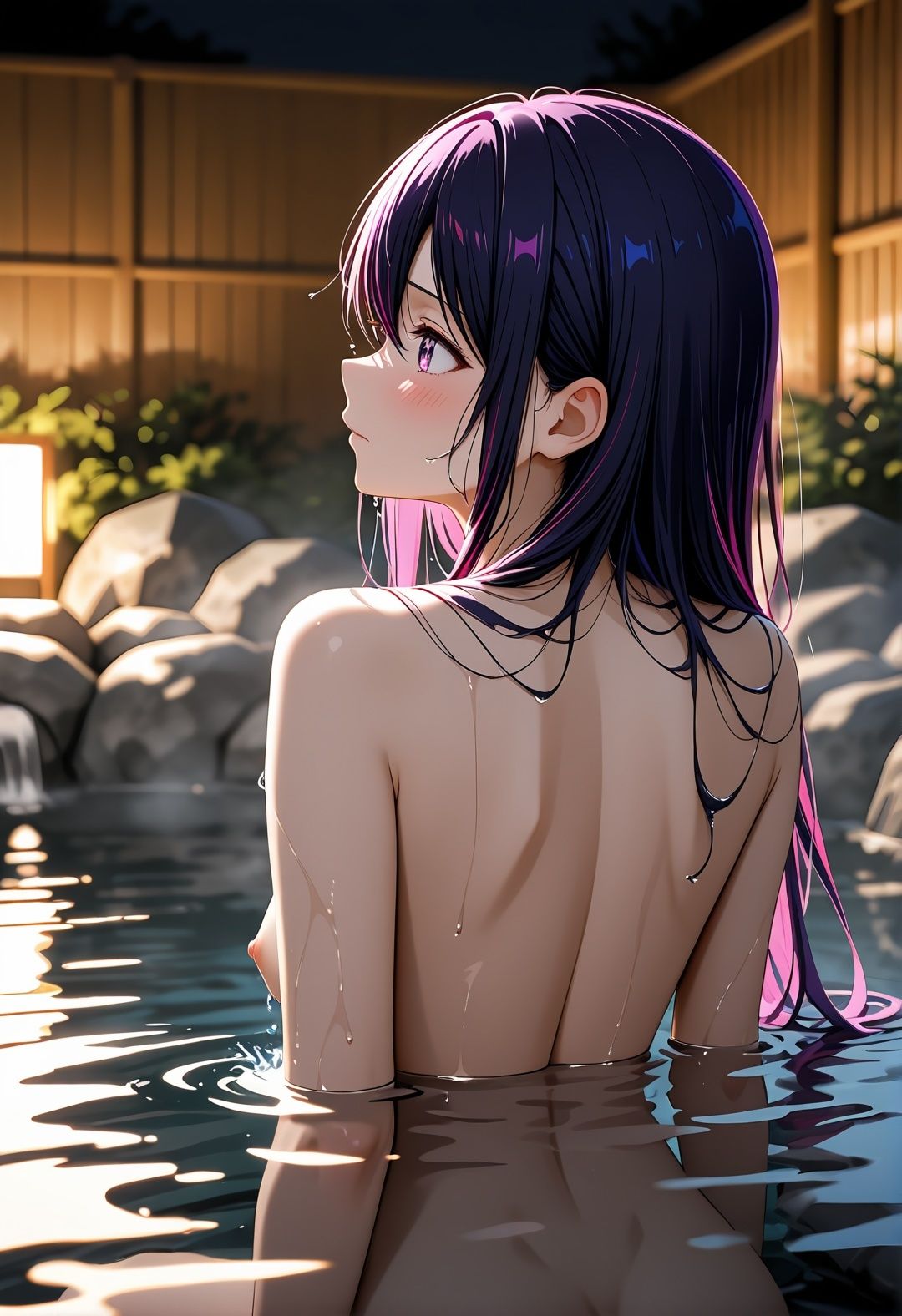 推しの〇・星〇ア〇が温泉旅館で赤縄拘束！巨漢おやじ達に輪●乱交され連続イキ地獄 画像4