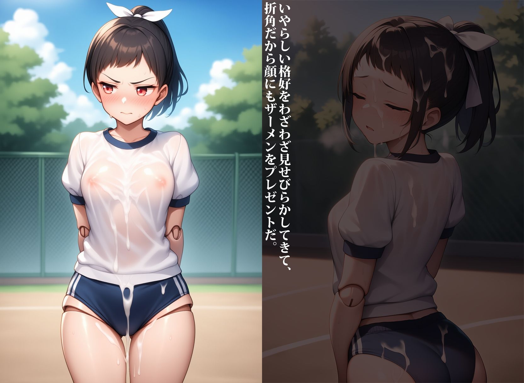 肉体操作学園〜生意気な三匹の女生徒をスカトロ調教〜_10