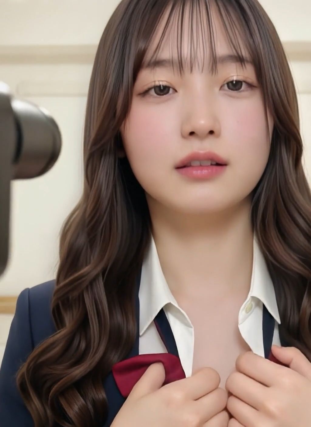 【動画】SNS×配信事故｜制服女子45人のライブハプニング集 サンプル9