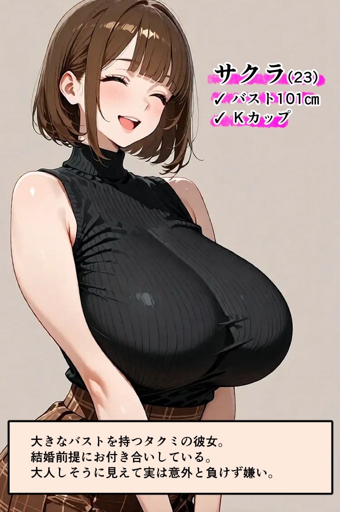 巨乳彼女を家に連れてきたら巨乳母と乳合わせ勝負になった話 画像2