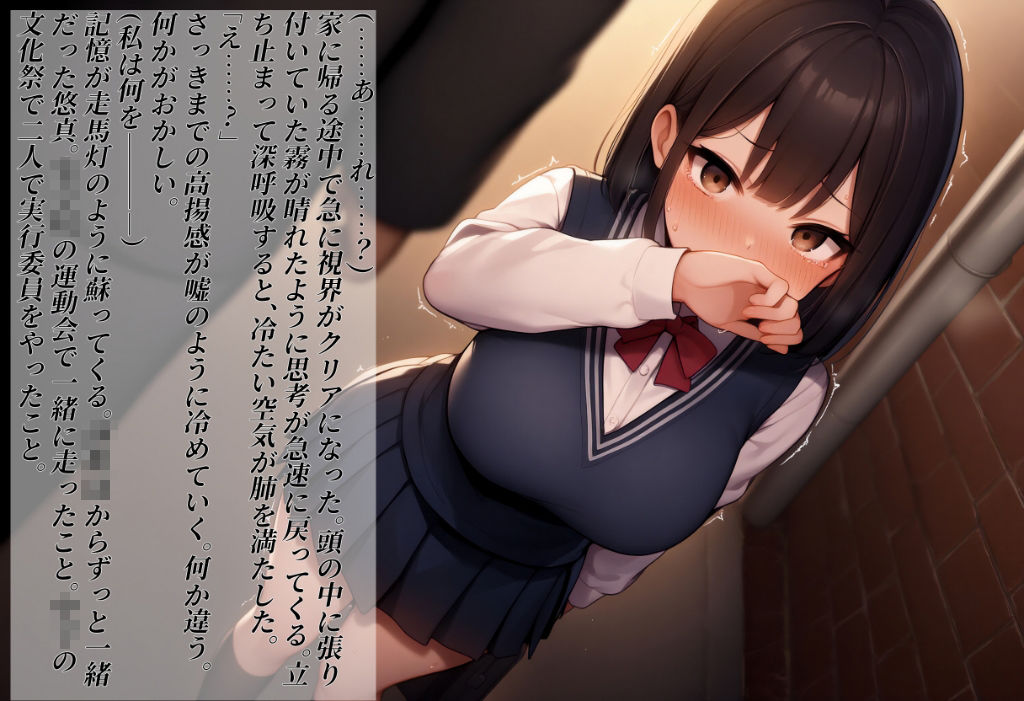 生徒会の副委員長が催●NTRで靴フェチとオナニー中毒にされるまで 画像10