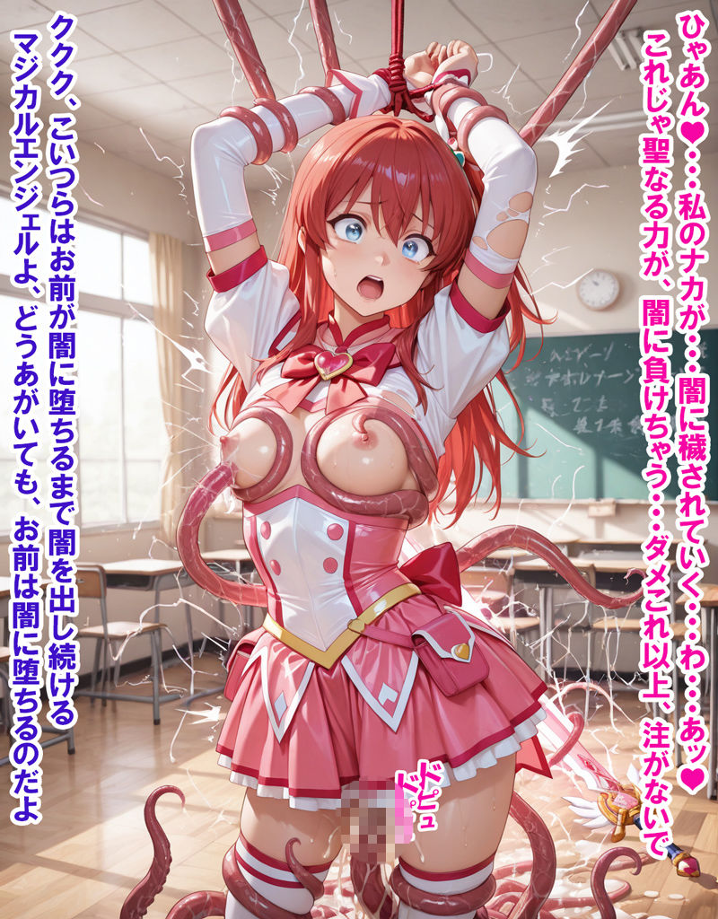 敵に負けて凌●される魔法少女 Vol6 サンプル5