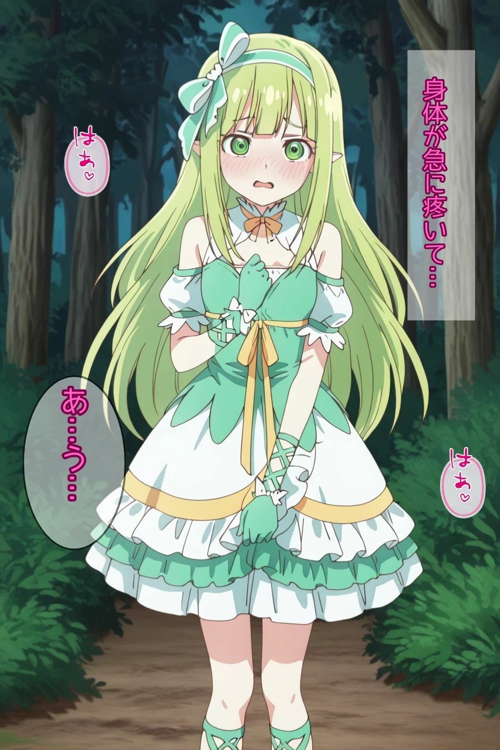 密猟者に捕まって貴族の妻になった森の妖精 画像2