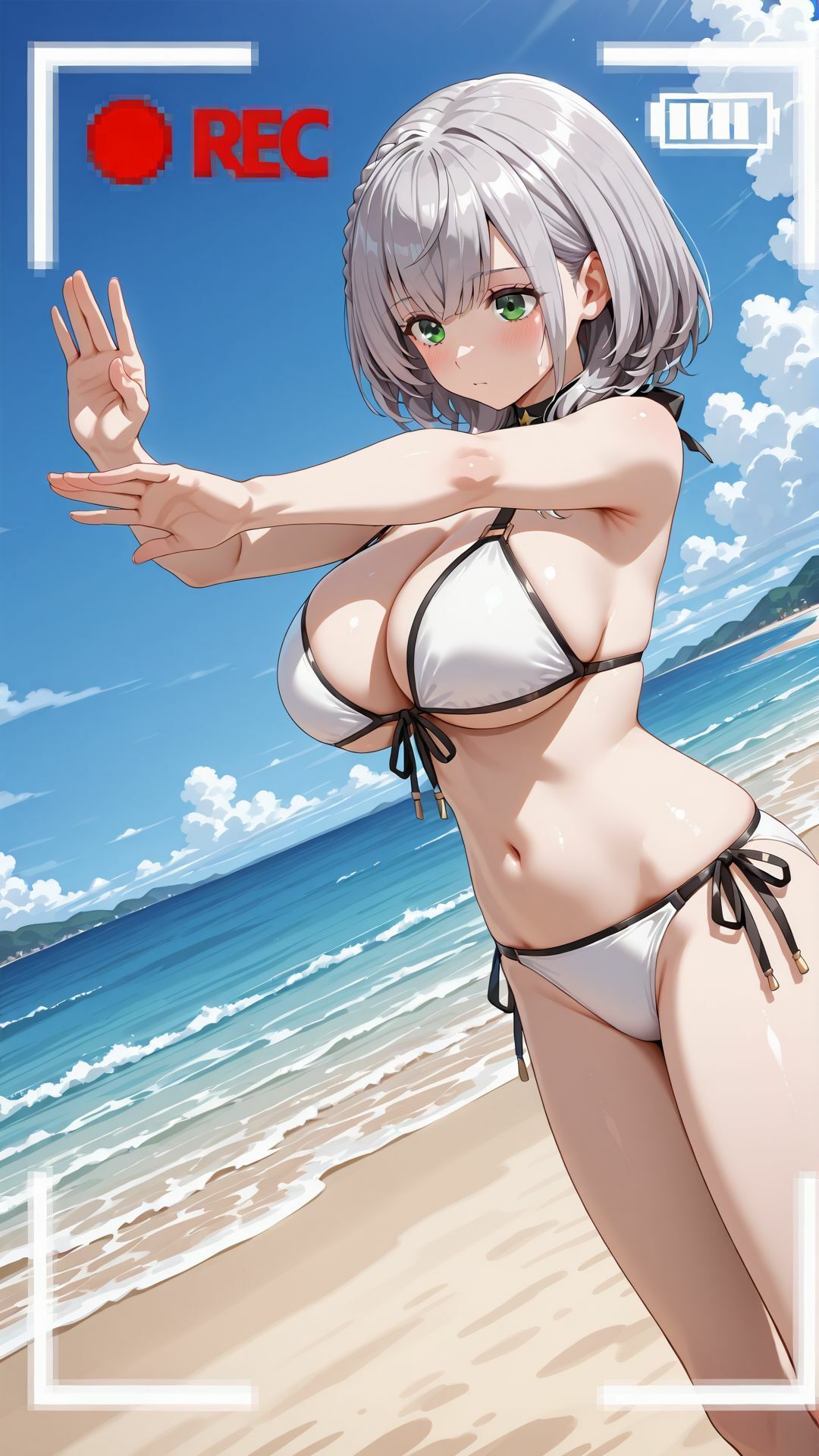 【差分161枚】撮影CG集 白銀〇エル 画像1