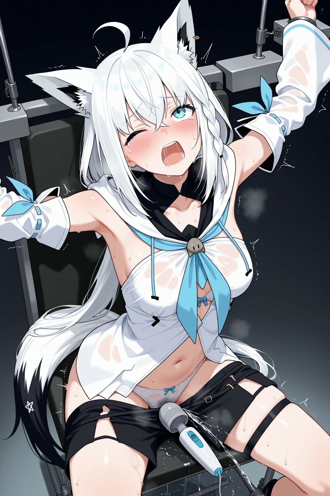 完全固定絶頂責め3〜白〇フブキ編〜 画像2