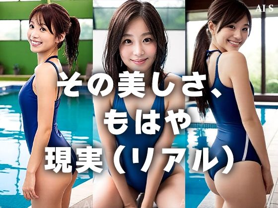 【約60分】『競泳水着と脱衣 極滑50fpsで描く、弾ける若さと大人の色香が交差するリアリティ』-AIで描く究極の美女達- サンプル10