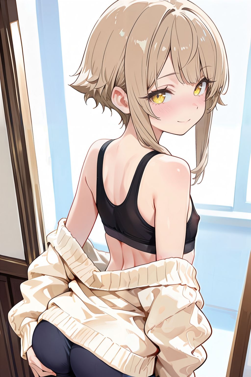 スキニーパンツ 男の娘 サンプル2