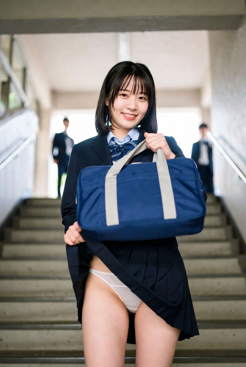 JK露出遊戯 〜危険で甘い、制服めくりプレイ〜 画像5