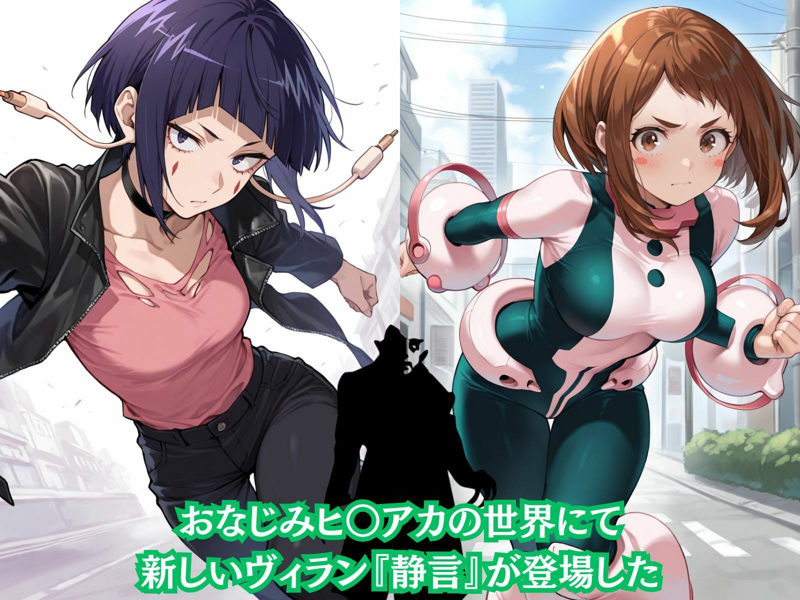 ザコだと舐めてた醜男ヴィランに、次々とわからせられちゃうヒロインたち  ヒロアカ編 画像1