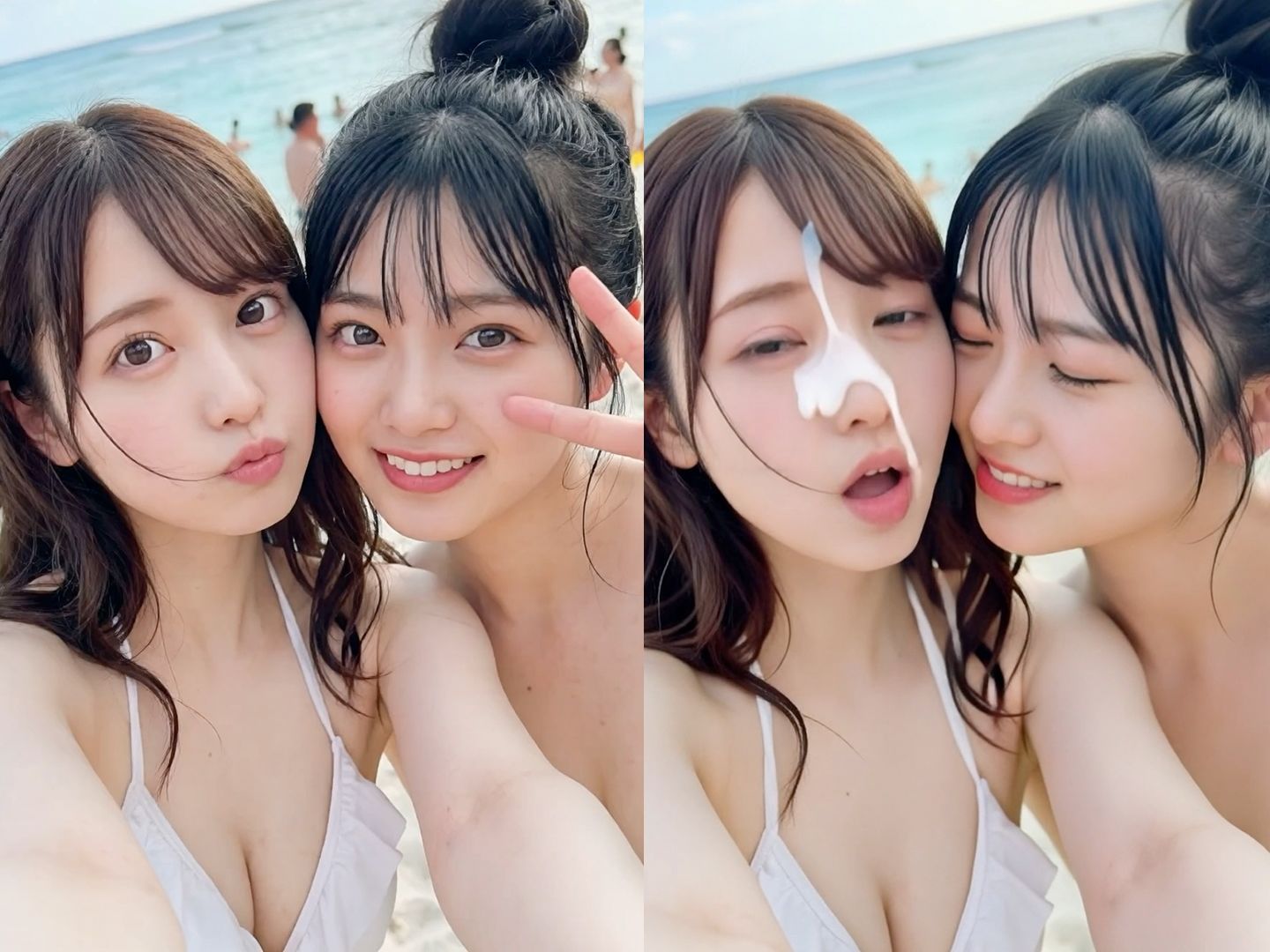 【動画】総勢100人ぶっかけ！大量顔射祭り 画像4