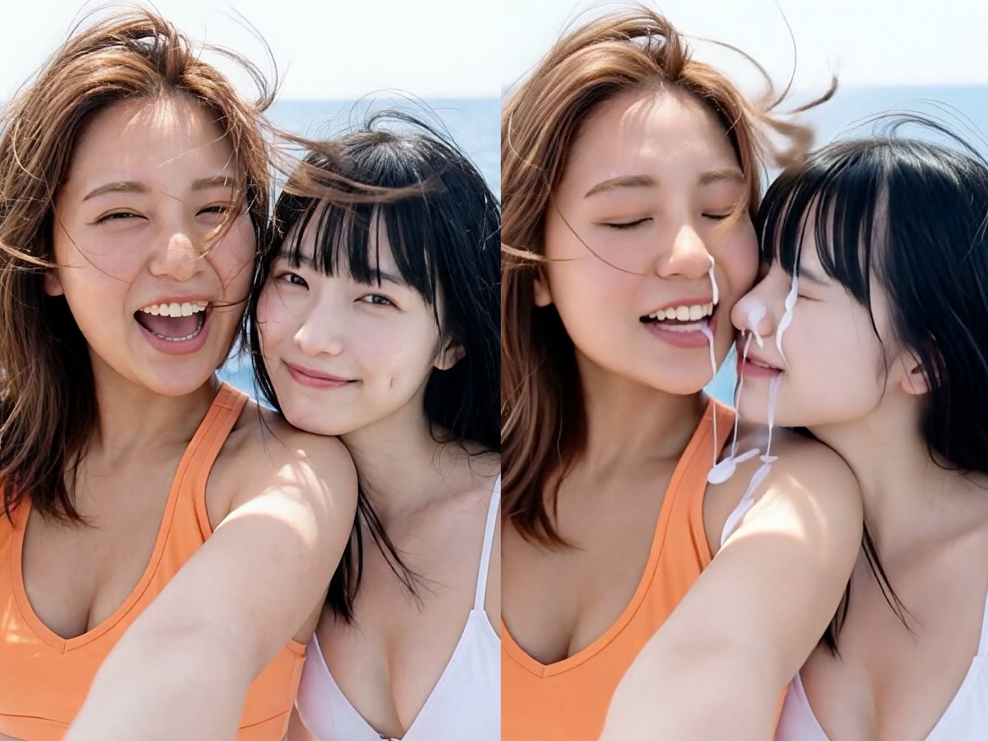 【動画】総勢100人ぶっかけ！大量顔射祭り 画像7