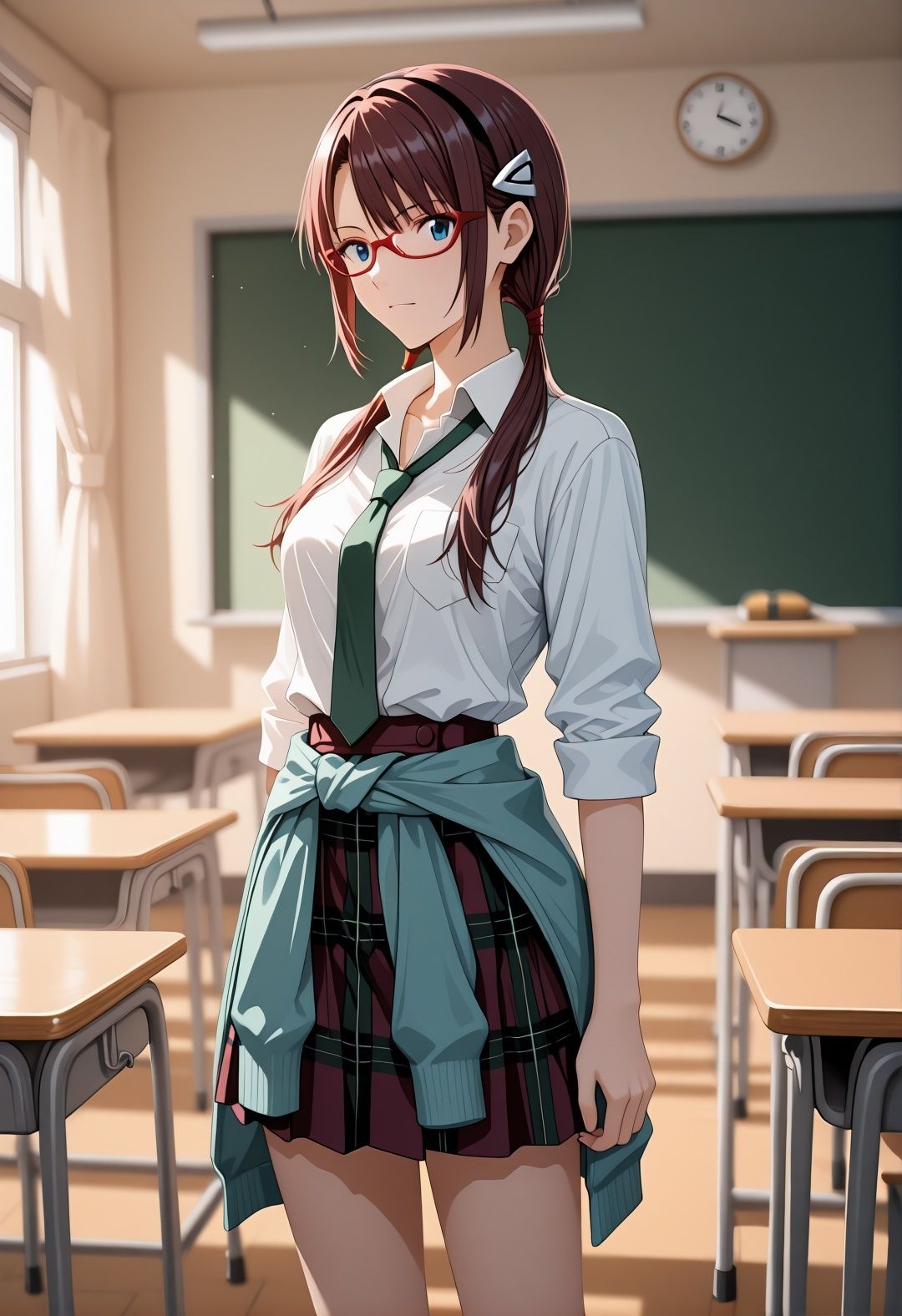 【エロ漫画】エ〇ァパロディ真〇波マ〇〇〇凌●教室プールトイレ巨乳眼鏡少女複数プレイ調教CG集2