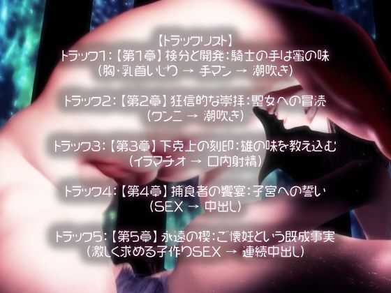 騎士×年下×狂愛。忠犬騎士の下剋上SEX。激しいイラマチオと連続中出しで、婚約破棄の夜に永遠に逃げられない種付けをされて…。 サンプル2