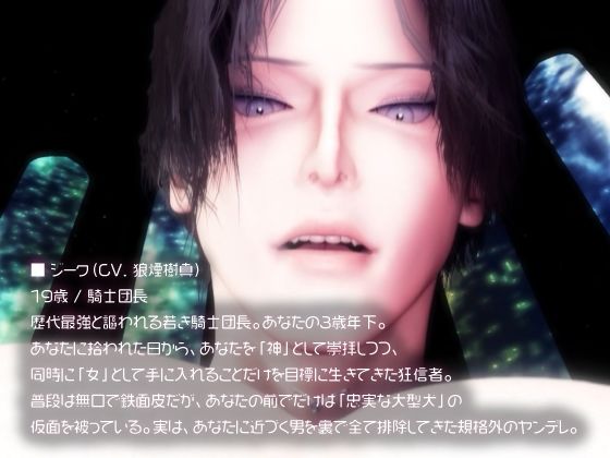 騎士×年下×狂愛。忠犬騎士の下剋上SEX。激しいイラマチオと連続中出しで、婚約破棄の夜に永遠に逃げられない種付けをされて…。 サンプル4