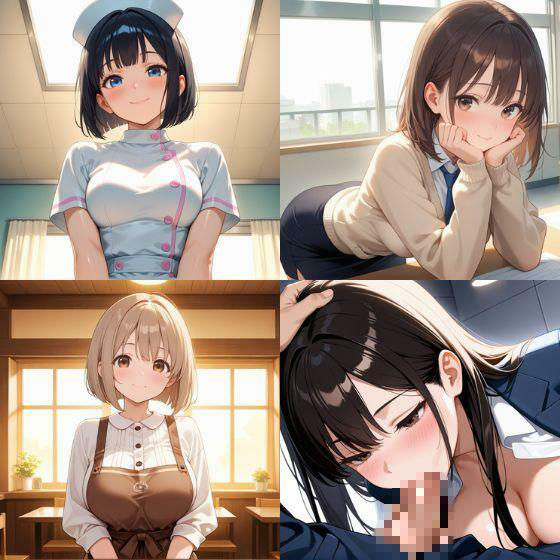 【4K60FPS】25職業の美女たちの裏ハメ撮り流出 ― 若妻・熟女・女上司・全169シーン 画像1