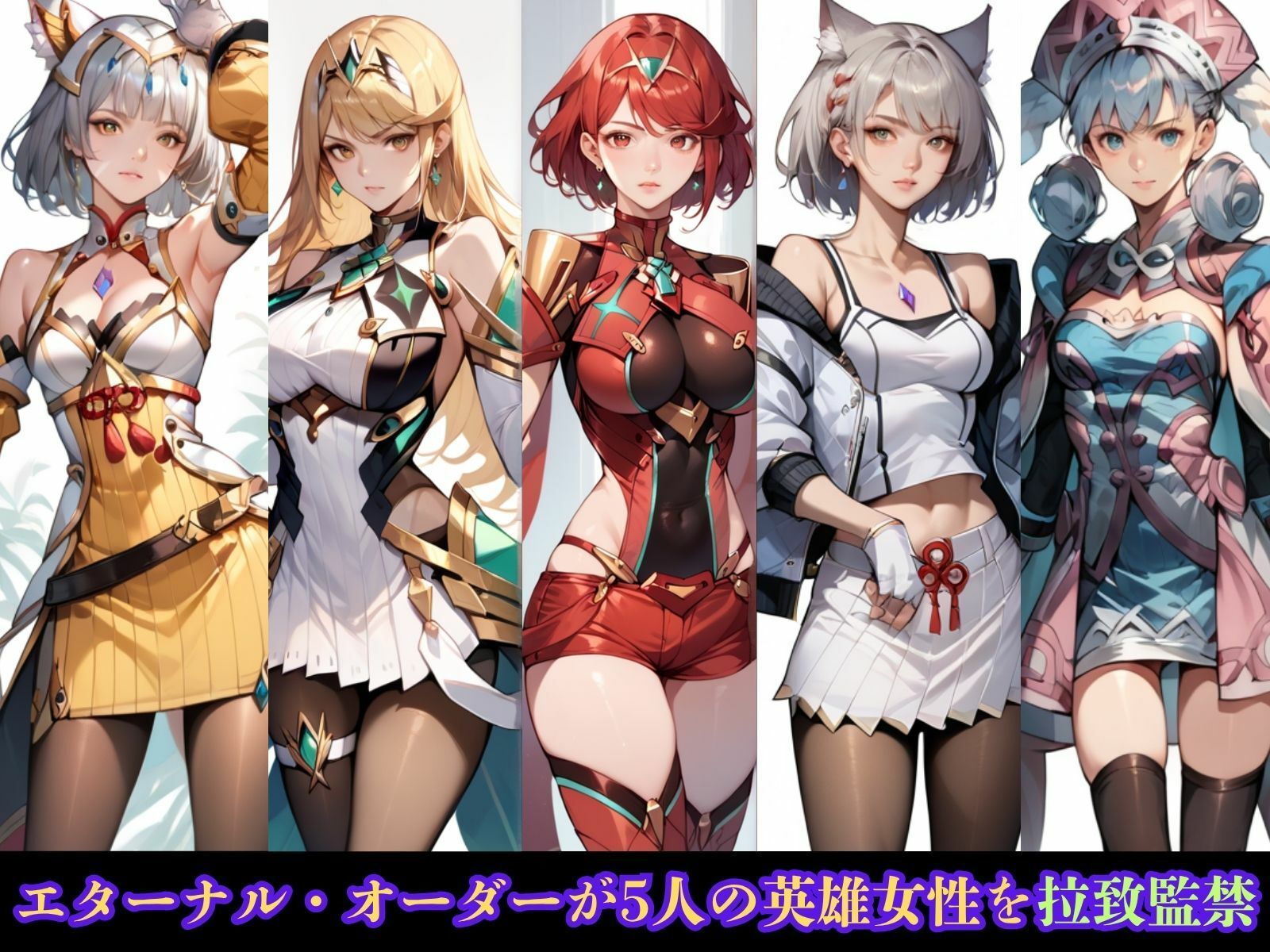 わからせ調教トラップに堕ちた戦うヒロイン  ゼ〇ブレイド編 画像1