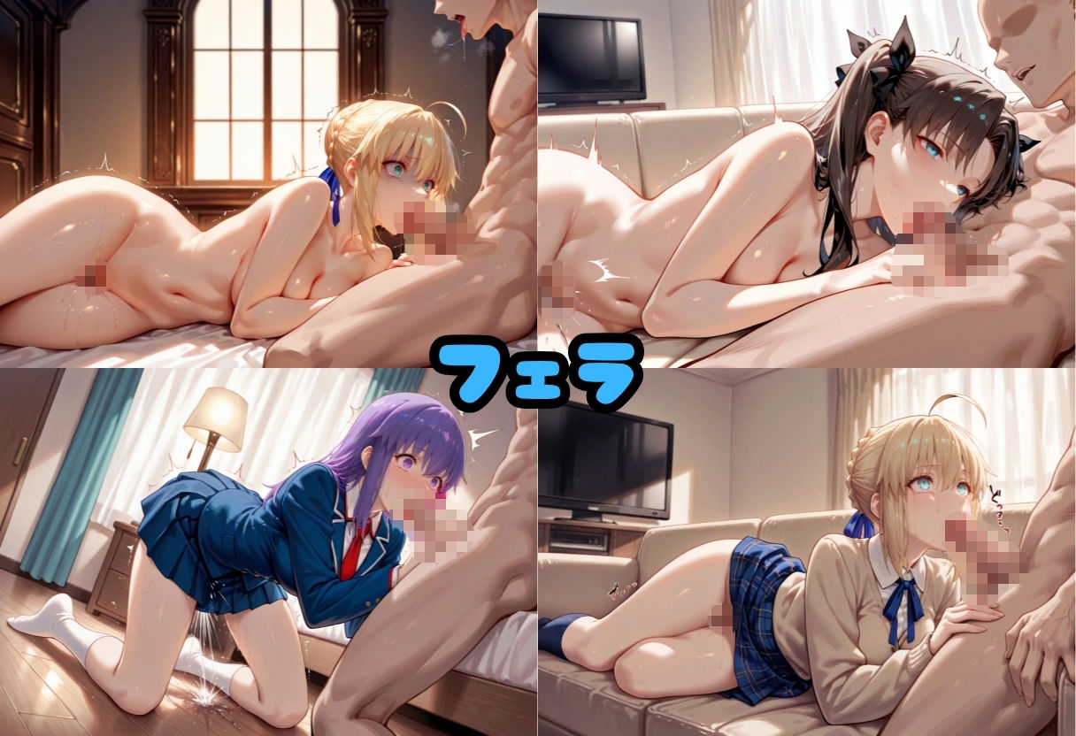 穴モテ風紀委員―制服に秘めた禁断の務め  Fate stay night編 サンプル4