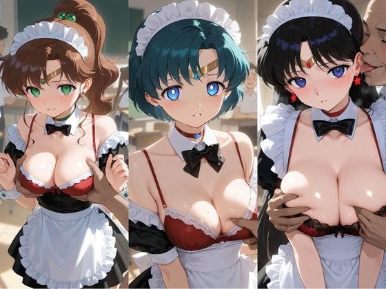 ヒロインが複数男の標的に！！ 催●で抵抗できず輪〇地獄！！ セ〇ラームーン 画像4