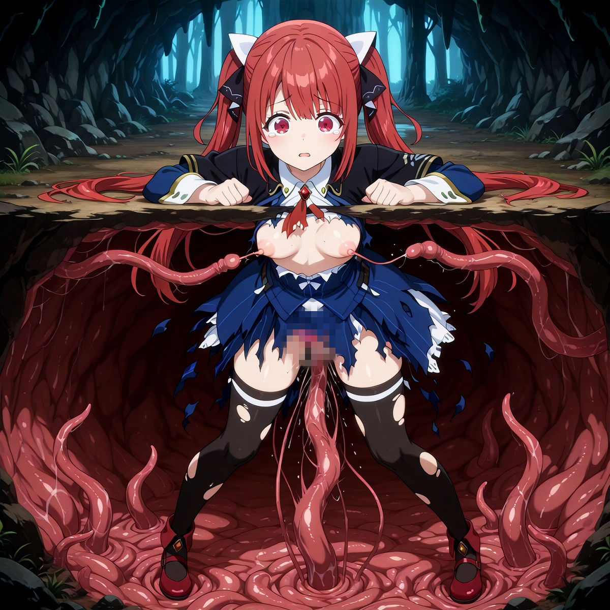 Fan fiction 器用貧乏 ソフィ〇 触手 画像4