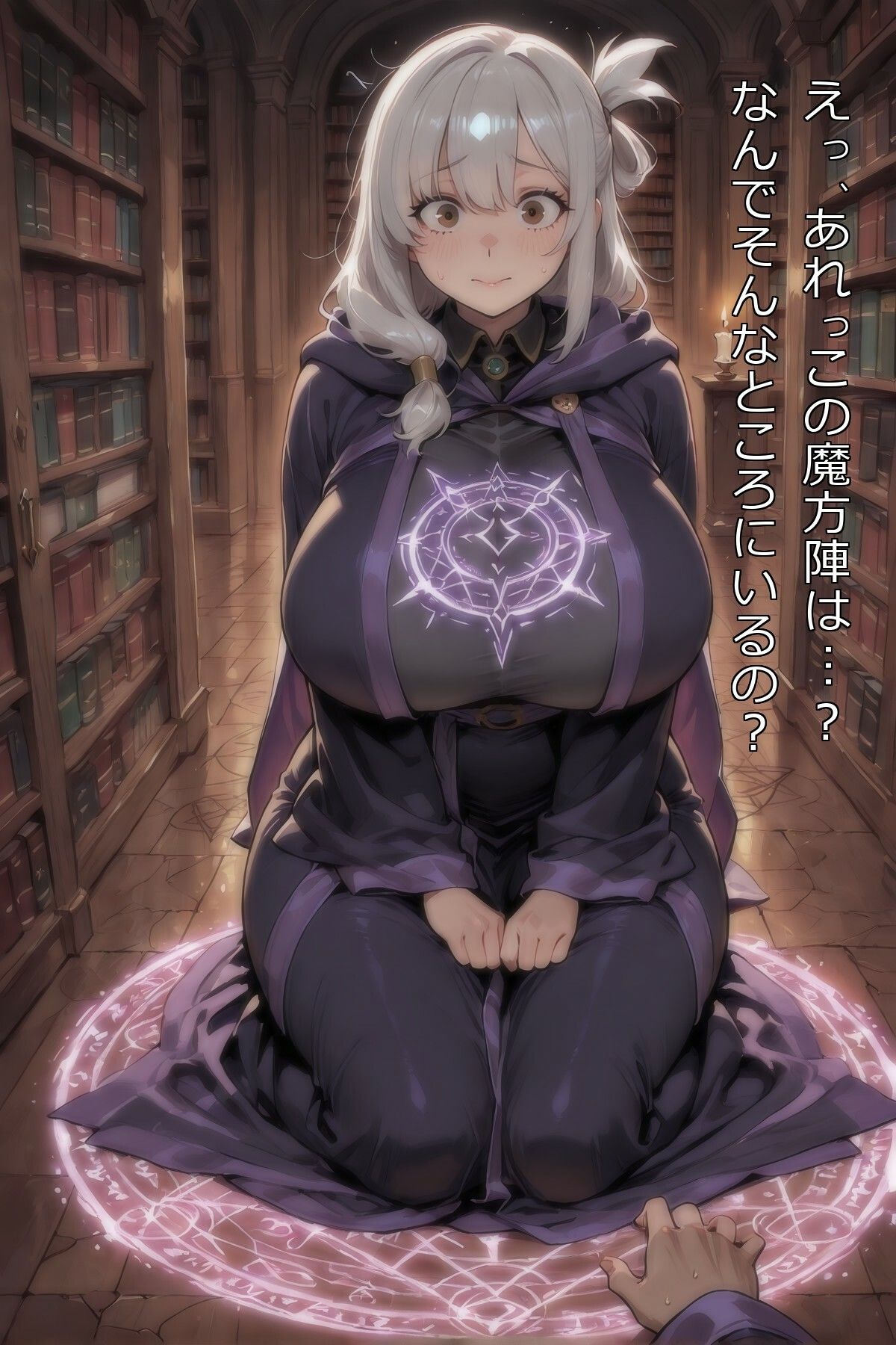 魔法図書館であんなことも！こんなことも！！ サンプル1