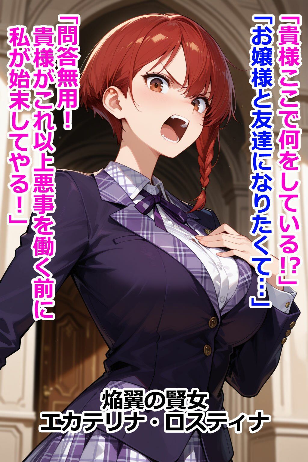 爆乳お嬢様はその男と会話してはいけない 即堕ち2コマ 画像5