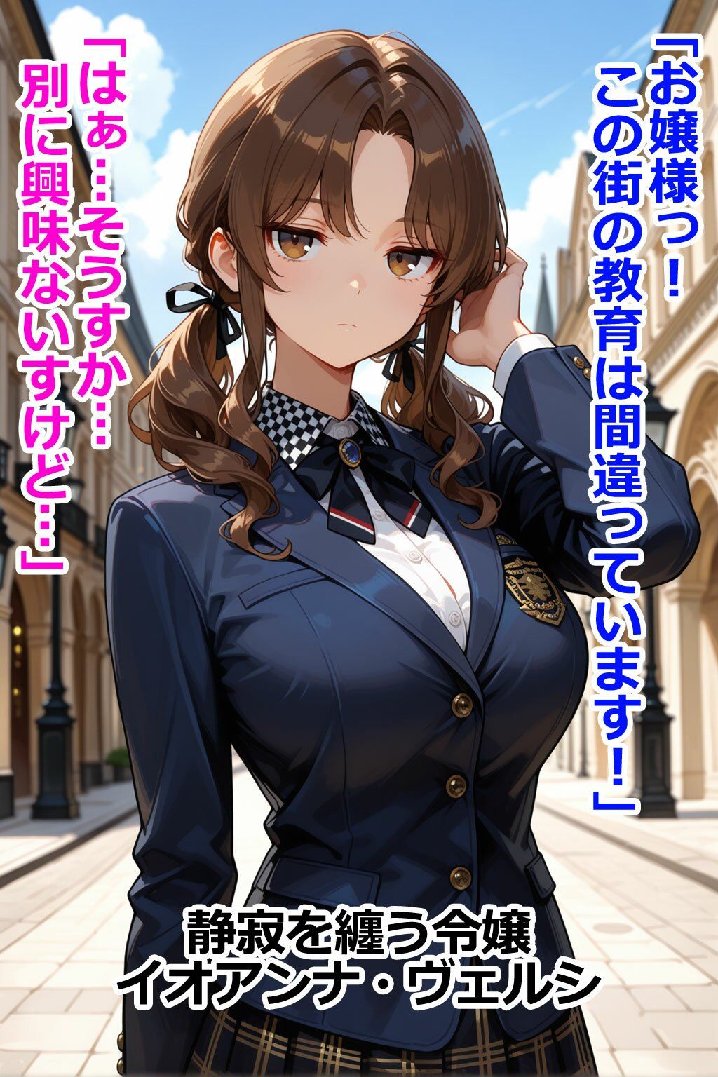 爆乳お嬢様はその男と会話してはいけない 即堕ち2コマ 画像6