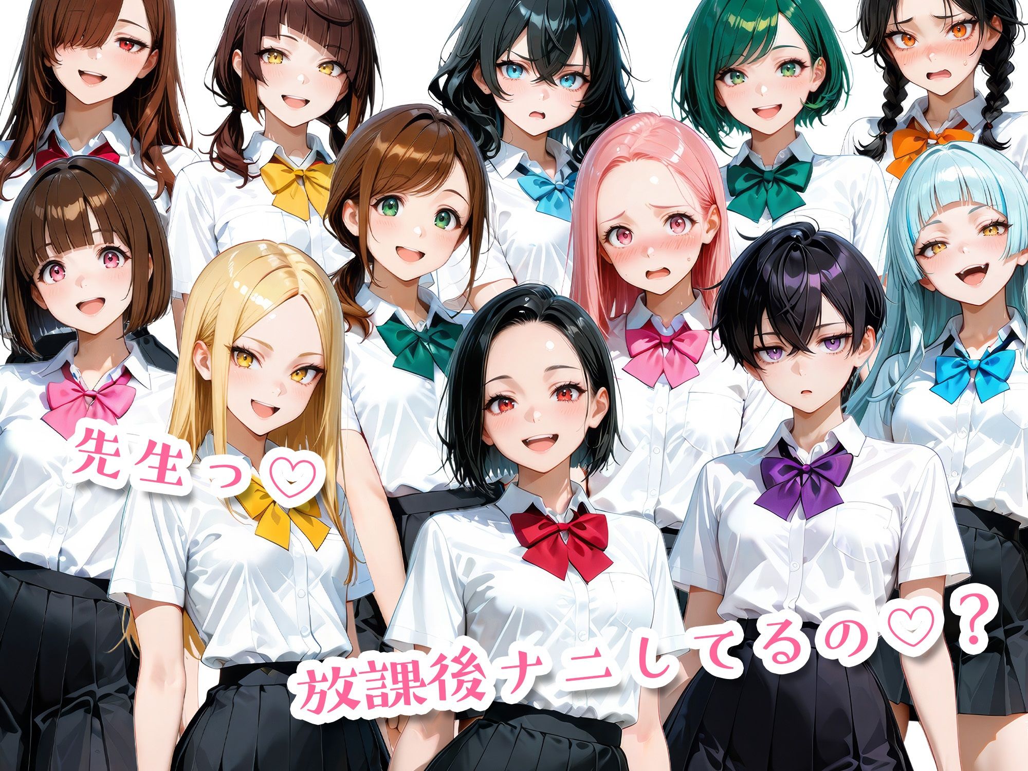 12人の貧乳JKとセックスし放題な教師10