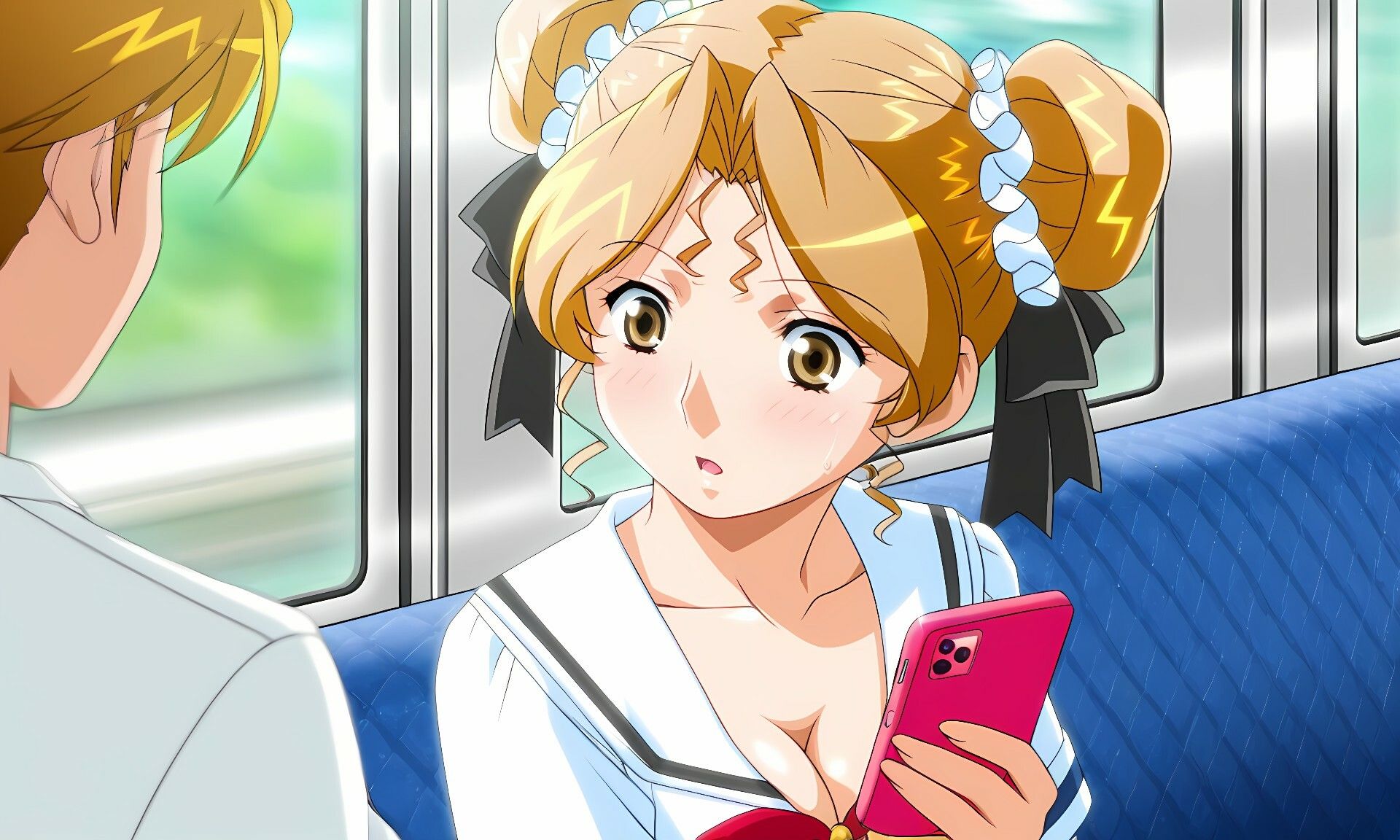 麻雀痴●電車  〜スーパーリ〇ル麻雀 早〇晶 エロCG集01〜 サンプル1