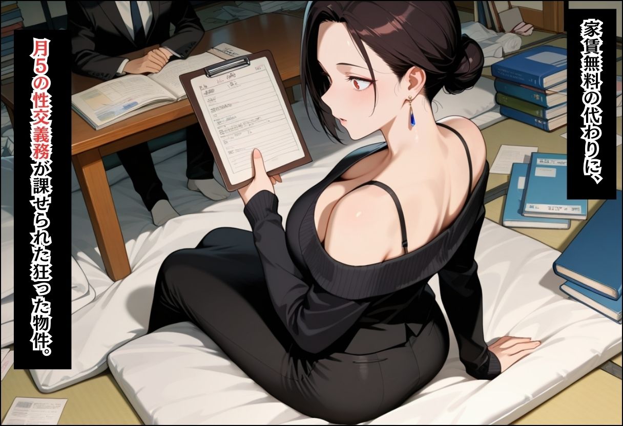 中出ししないと追い出される物件に引っ越した話〜純愛ギャル同棲編〜1