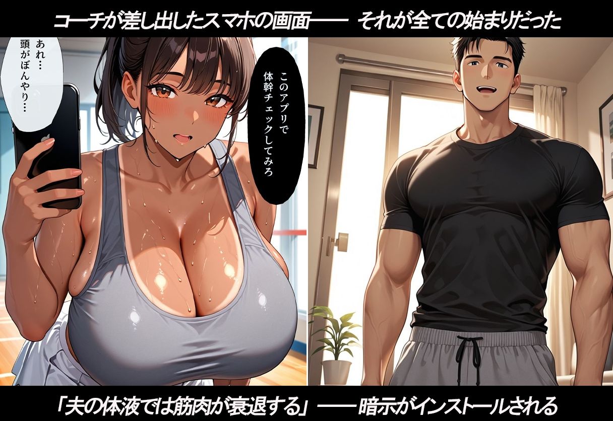 コーチの精液でしか孕めない  催●NTR  ママさんバレー人妻編 画像2