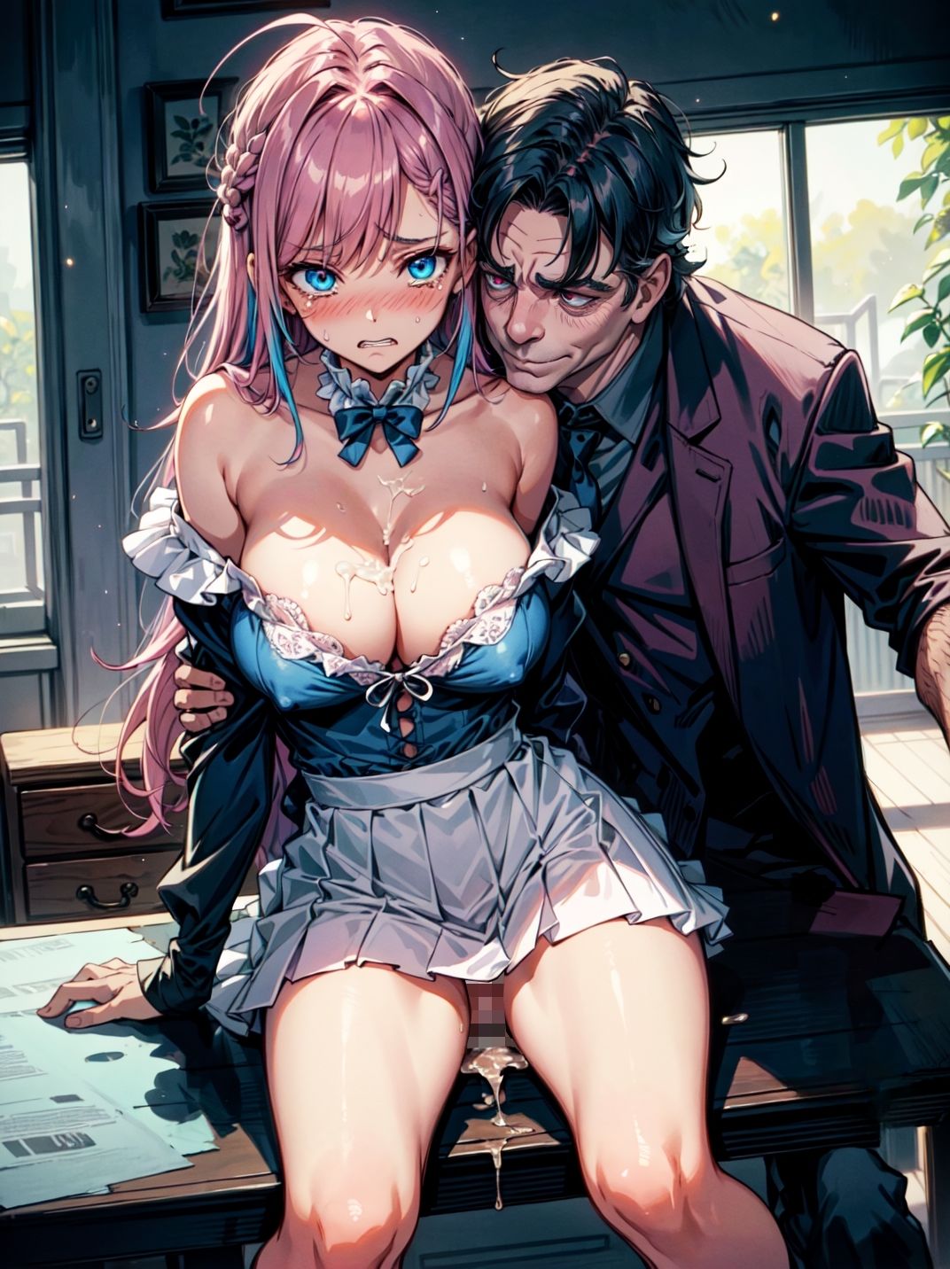 サンプル-悪徳Pに騙され、芸能人に犯●れた清純派アイドル2 - サンプル画像