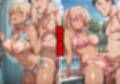 乱交学園No.11〜黒ギャルビキニ編〜ドスケベ黒ギャルたちとビキニ姿でやりまくり！【CG500枚】